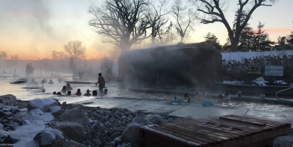 Crystal Hot Springs soaking pool