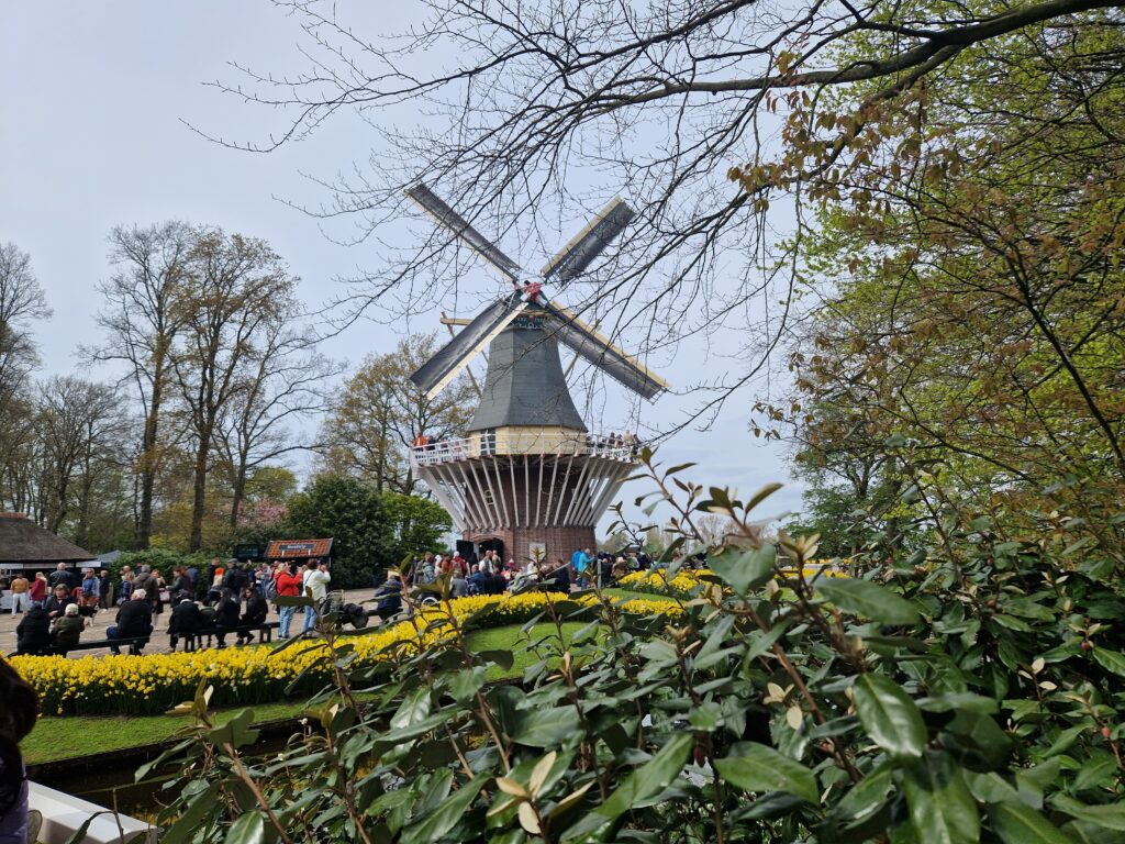 Windmill at the Keukenhof