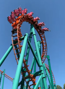 Inverted roller coaster Condor at Walabi Holland