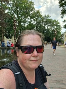 Visit to the Efteling solo on a summer day