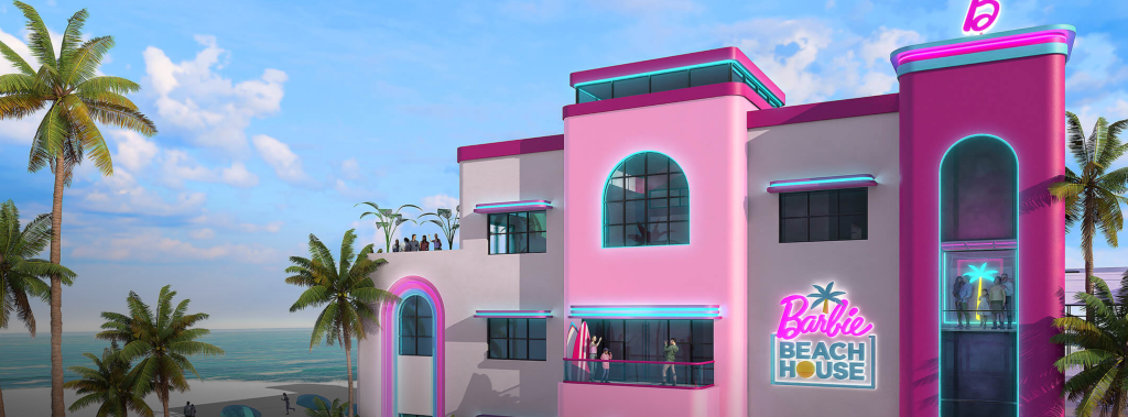 Mattel Adventure Park's Barbie Beach House Concept Art